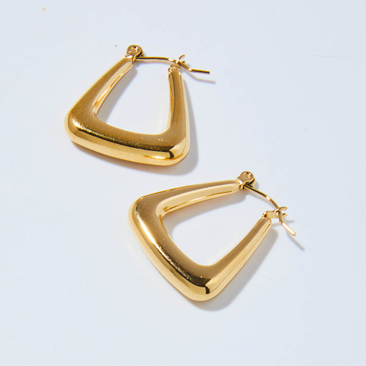 ZINA || Stirrup Earrings