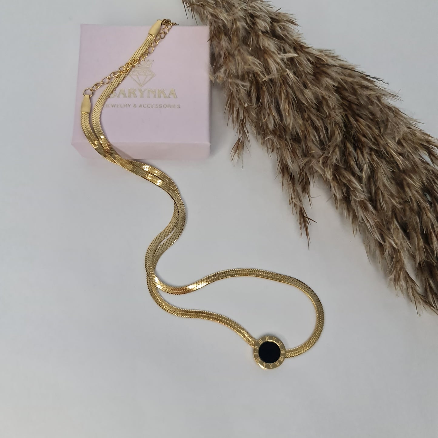 TANIA || Flat necklace