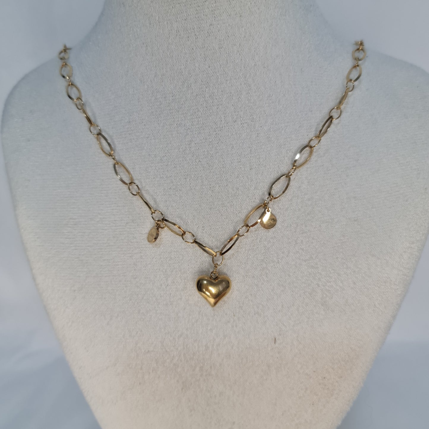 LILIA || Chunky heart necklace