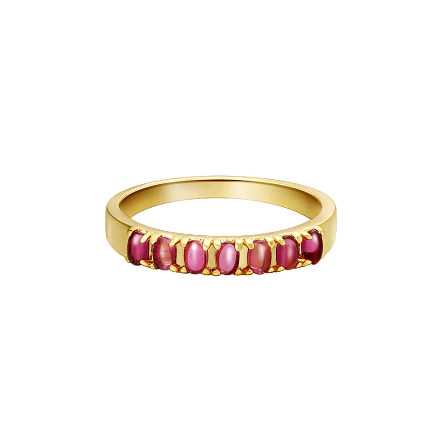 ZARA || Purple gems ring