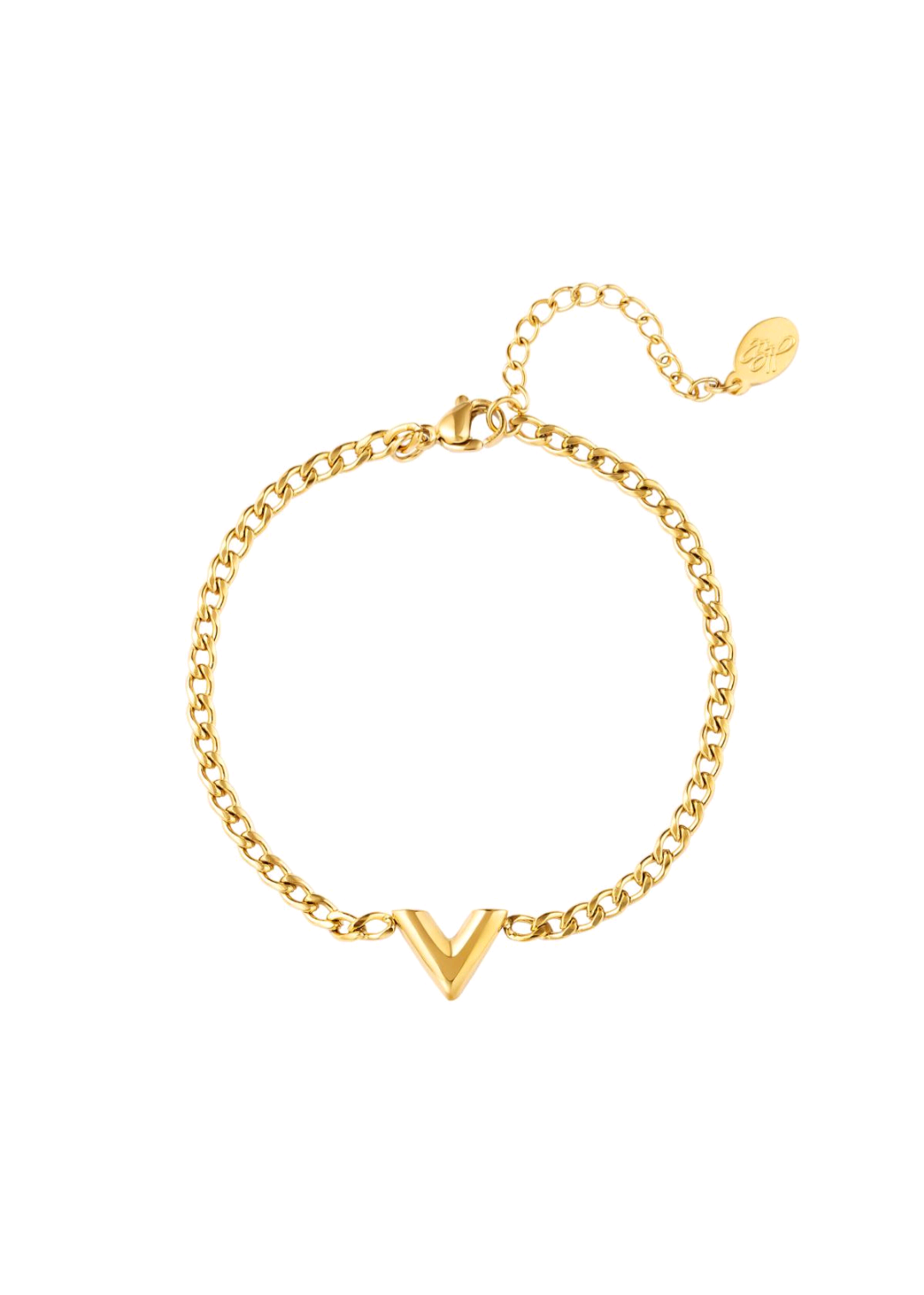 VANA || Pulsera con V medium