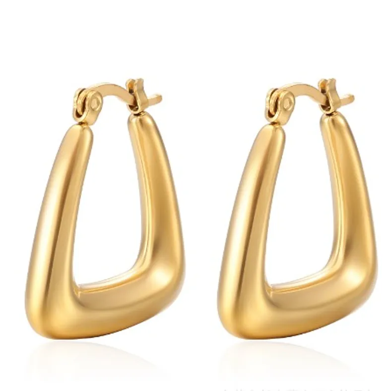 ZINA || Stirrup Earrings