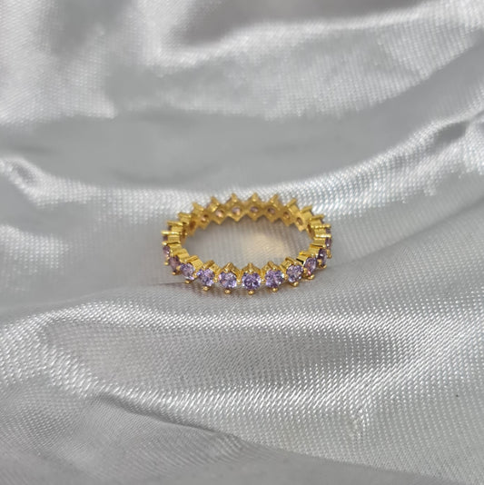 GLAM || Purple gems ring