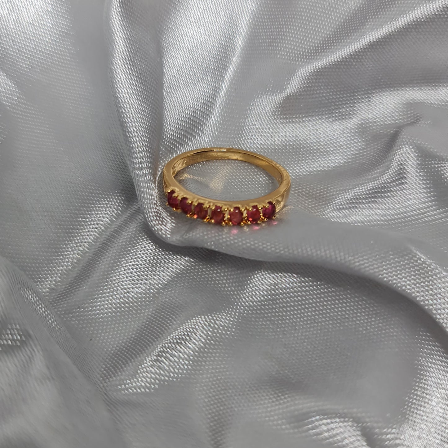 ZARA || Anillo gemas moradas