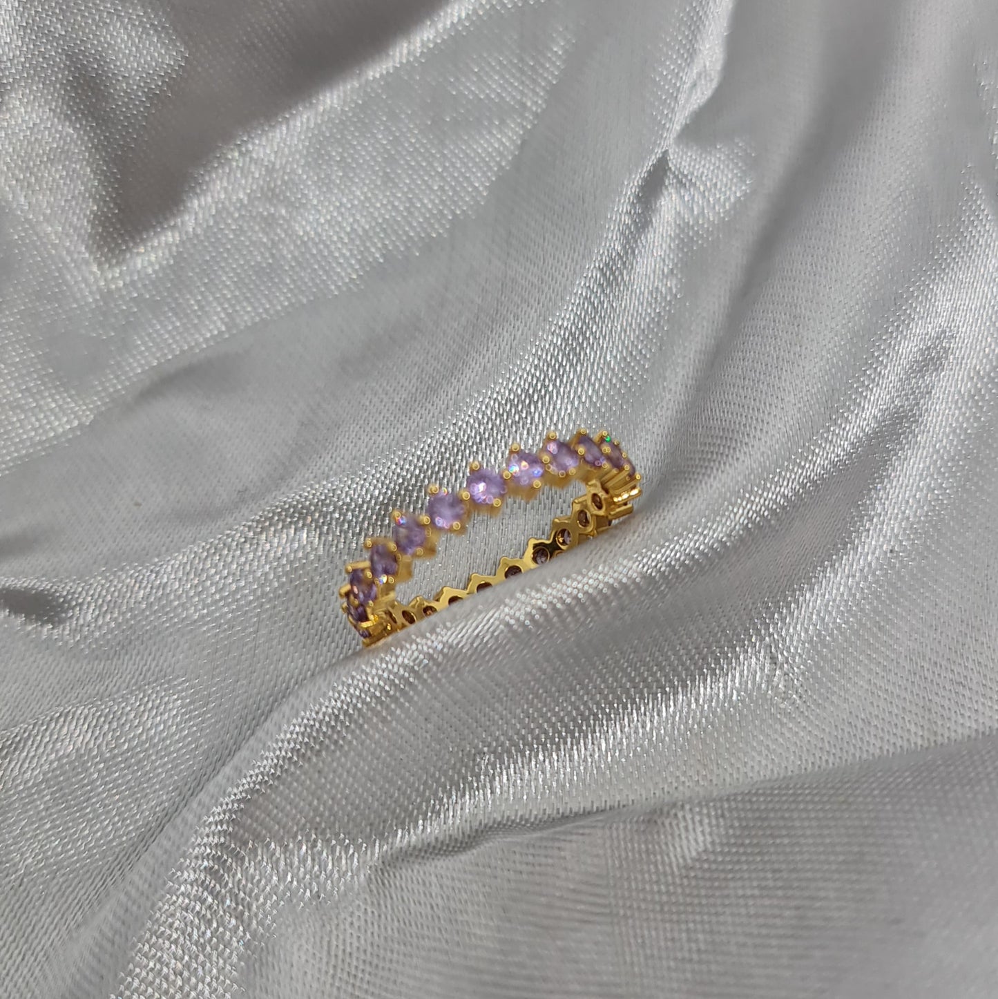 GLAM || Purple gems ring